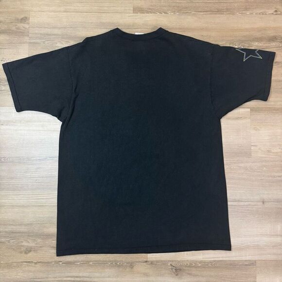 Vintage XL Boogie Nights Graphic Promo Tee Black Rainbow Lettering Made In USA - Picture 4 of 4